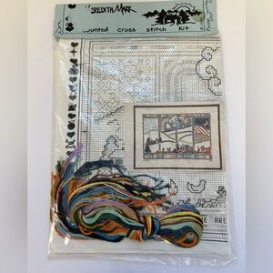 Meredith Mark Counted Cross Stitch Kit/ Vintage from 1985/ New never opened